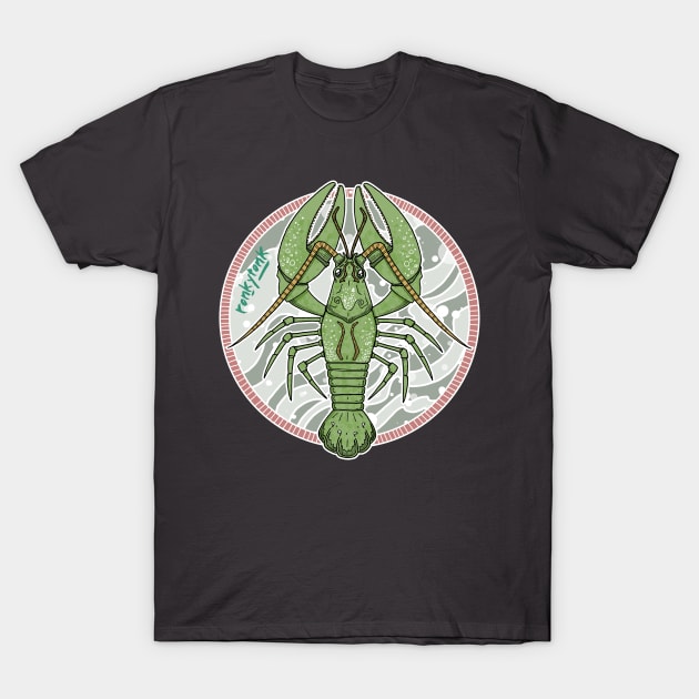 Big Sandy Crayfish Crawdad by Ronkytonk T-Shirt by Ronkytonk